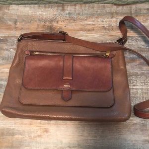 Brown Fossil purse